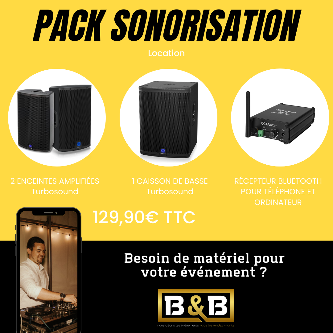 Pack sonorisation